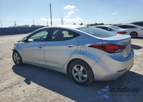 2014 Hyundai Elantra Se из США, поврежденный, VIN 5NPDH4AE7EH504227